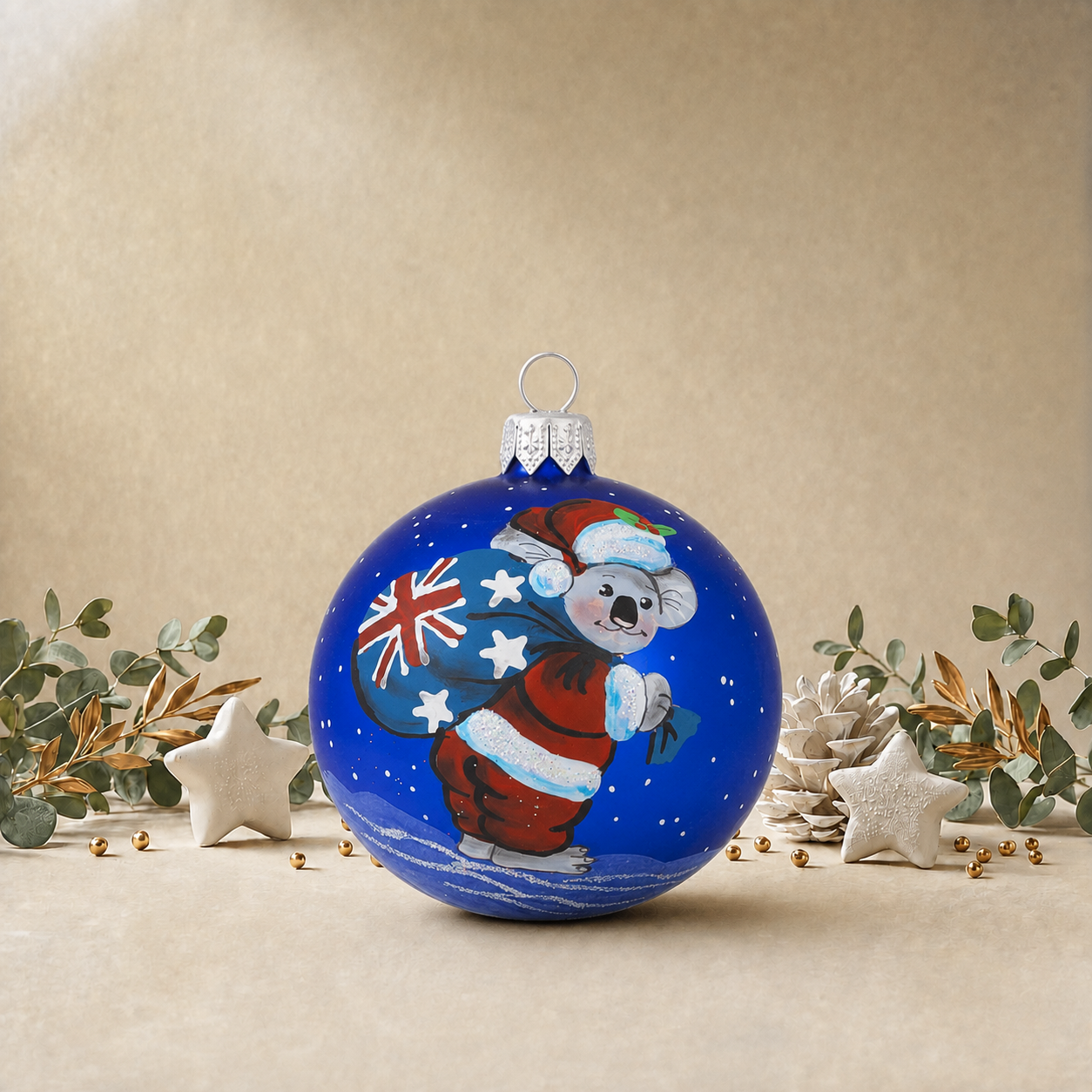 Koala with Santa Sack