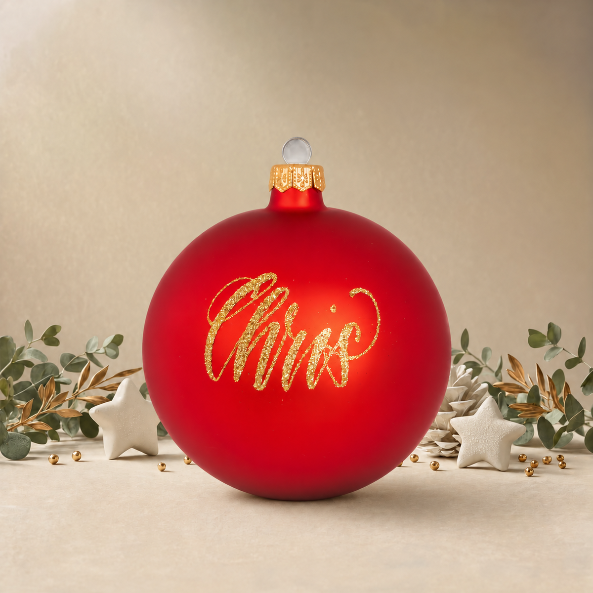 Christmas Tree with Presents - Red front