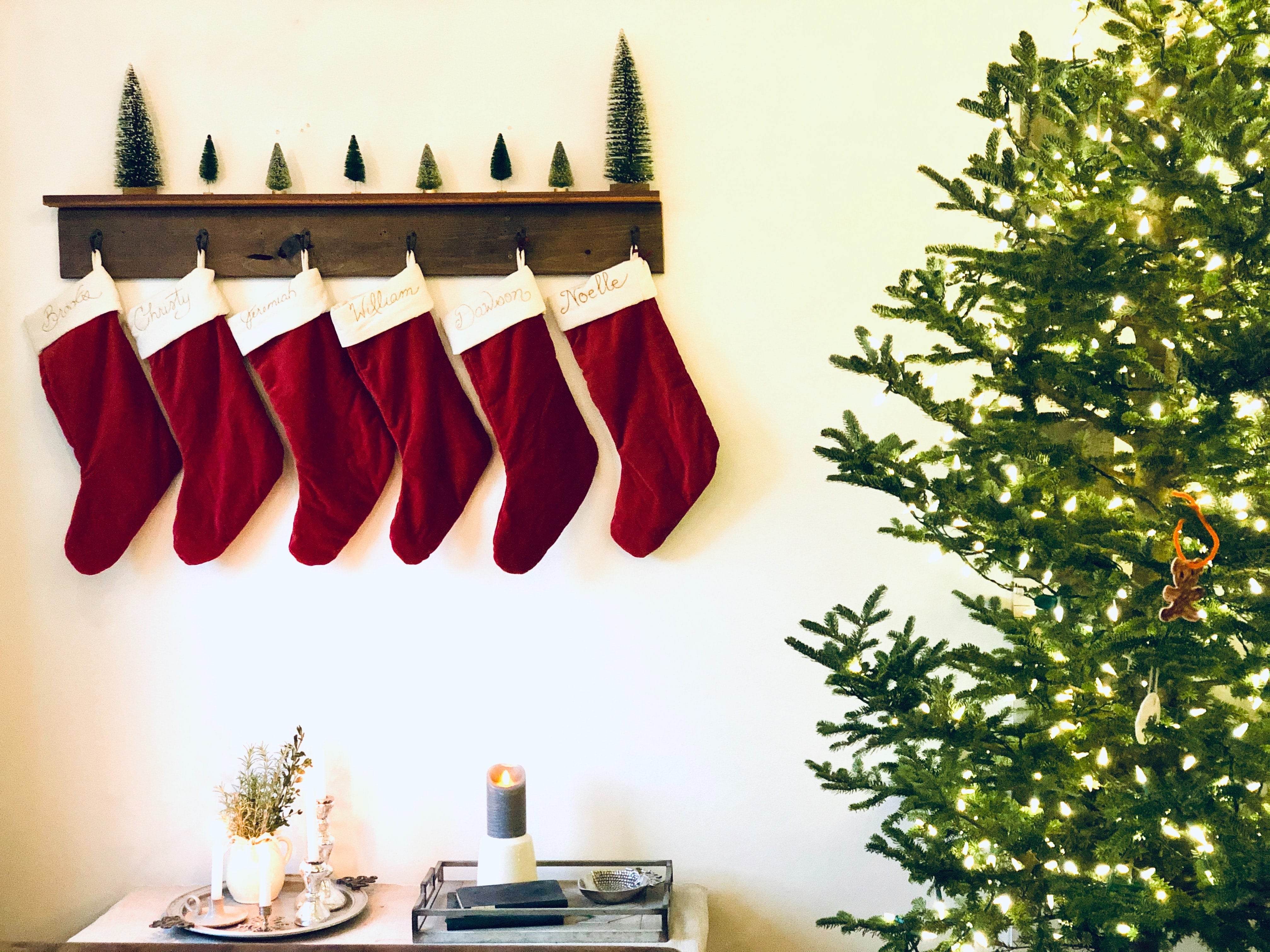 Where should I hang my Christmas stockings? Artisan Ornaments