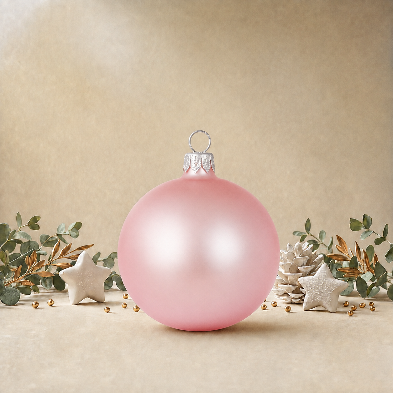 Pink Plain Bauble