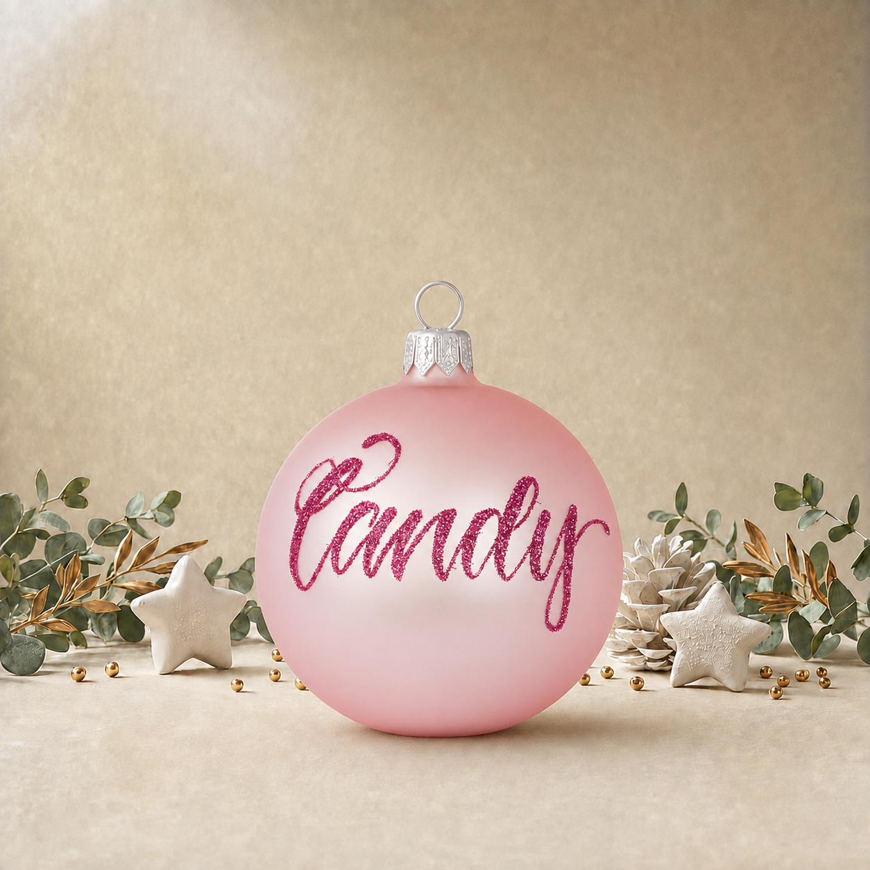 Pink Plain Bauble