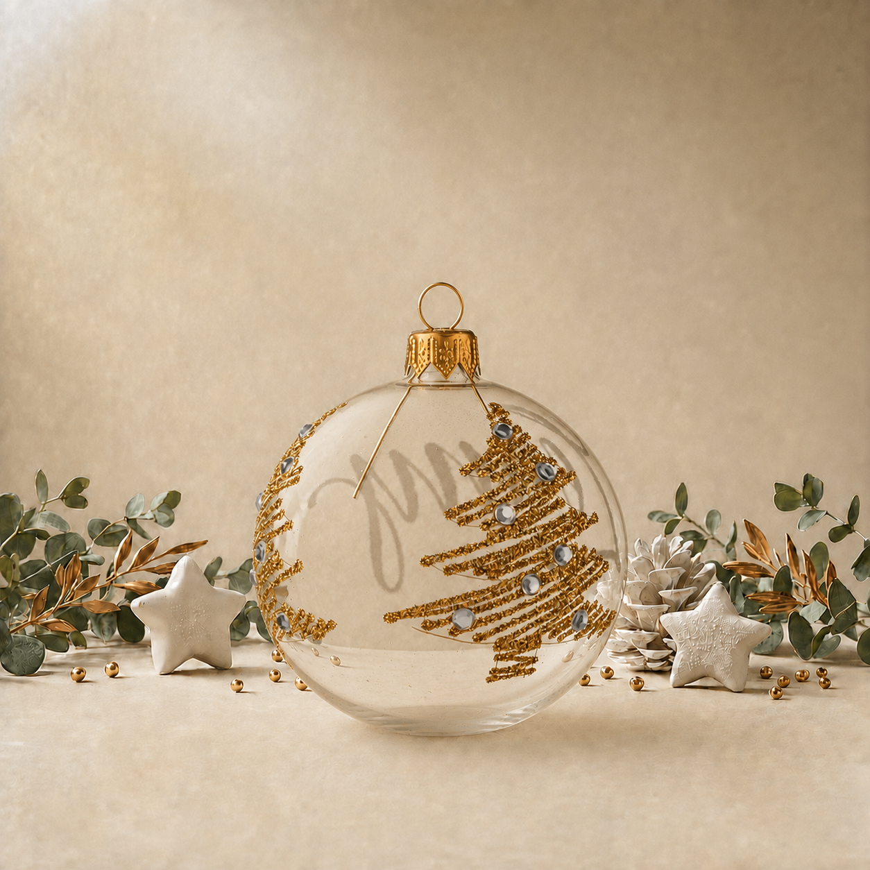 Clear Jewel Christmas Tree