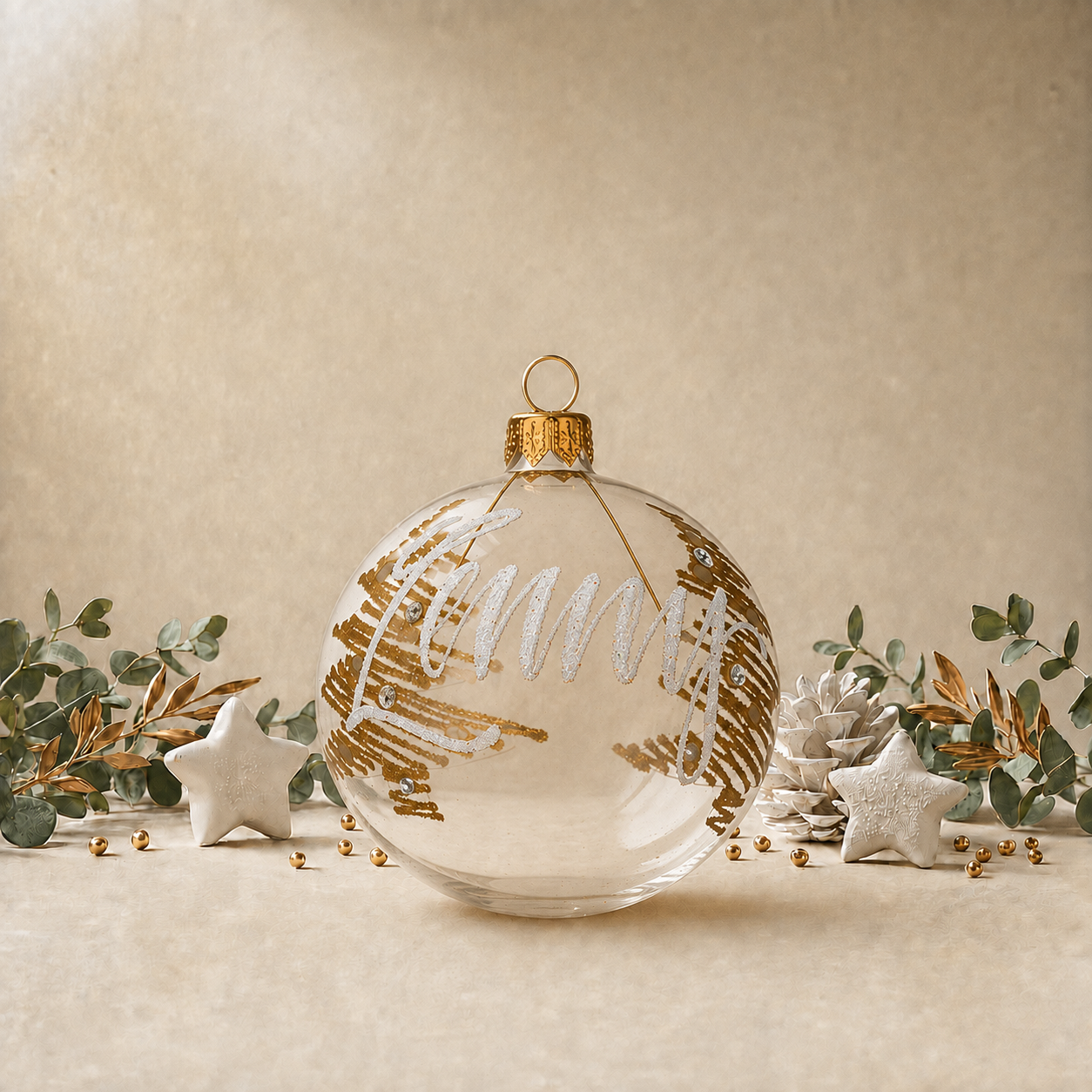 Clear Jewel Christmas Tree