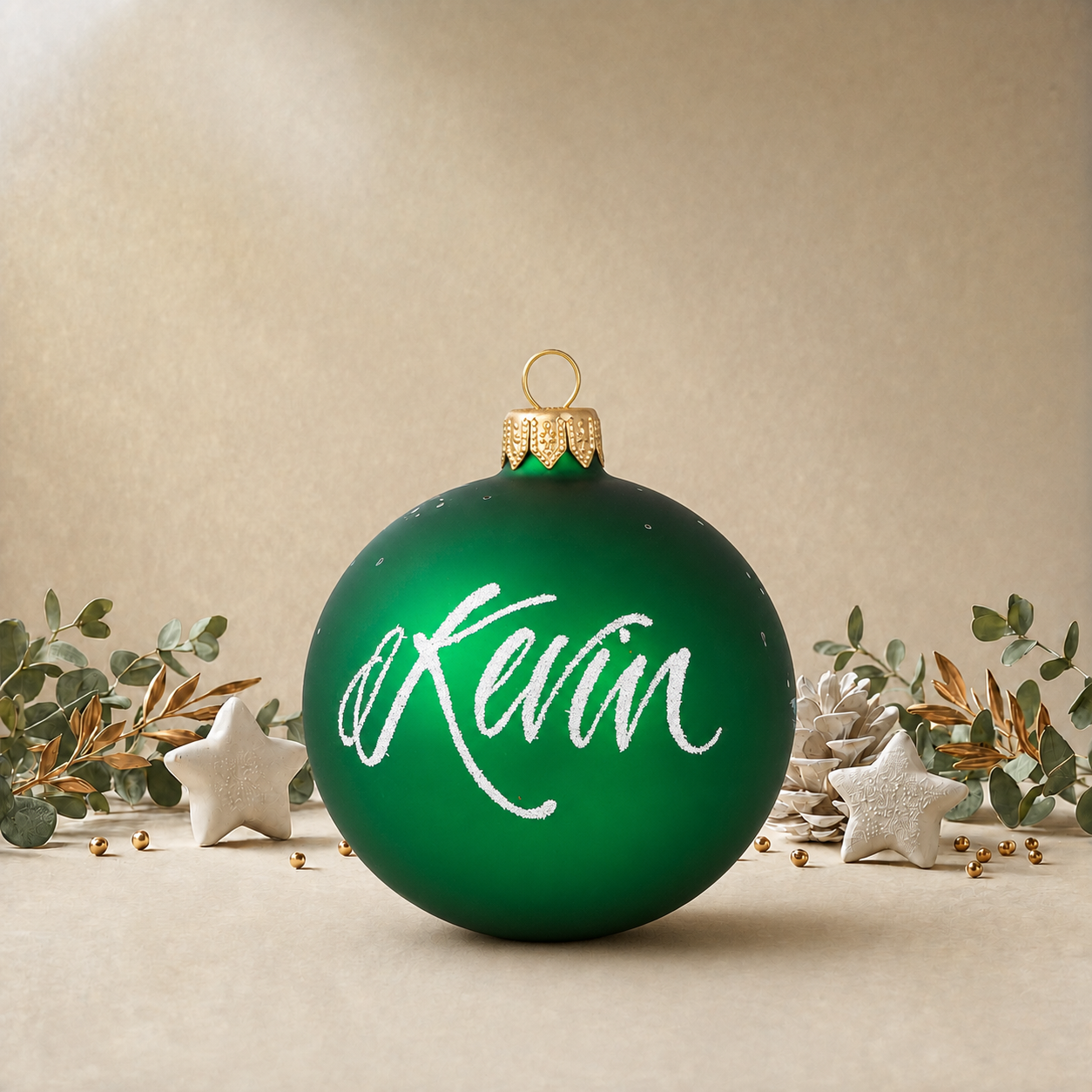 Snowman - Green front