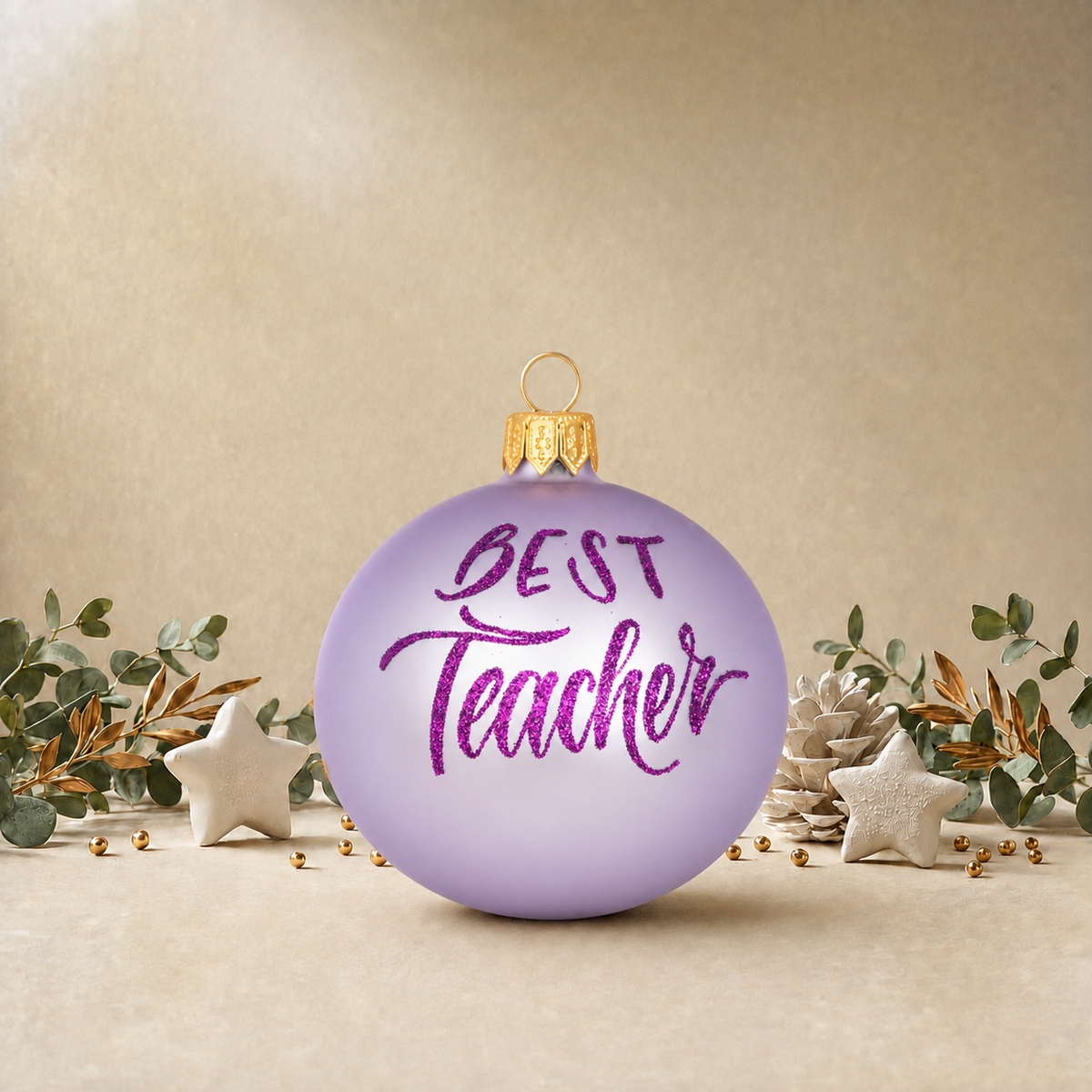 Lavender Jewel Christmas Tree front