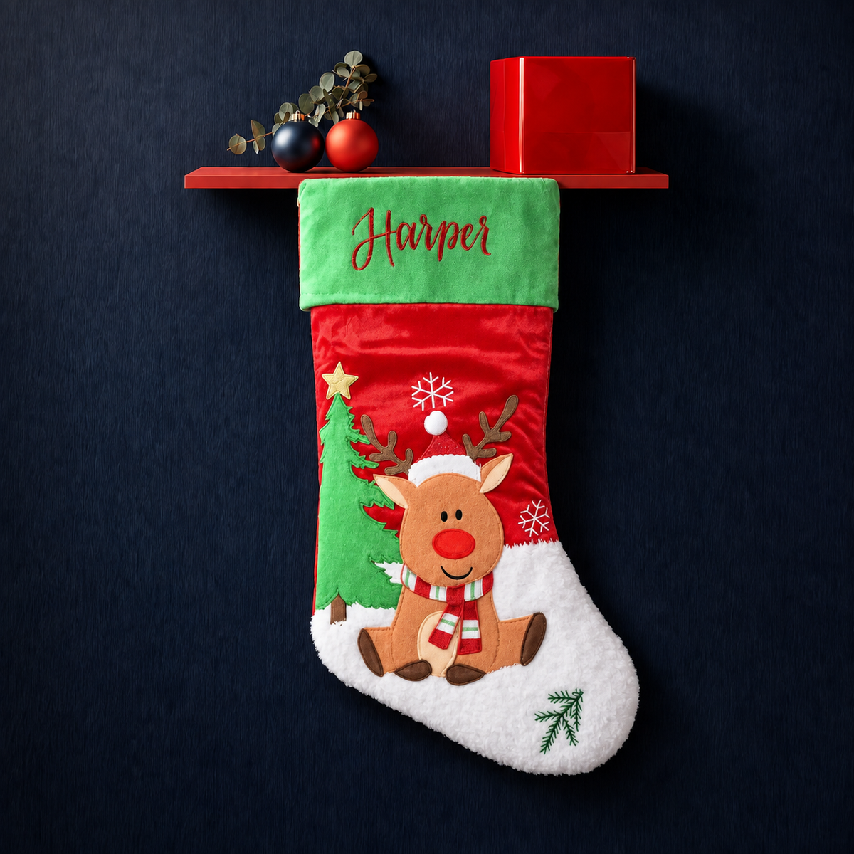 Reindeer Stocking