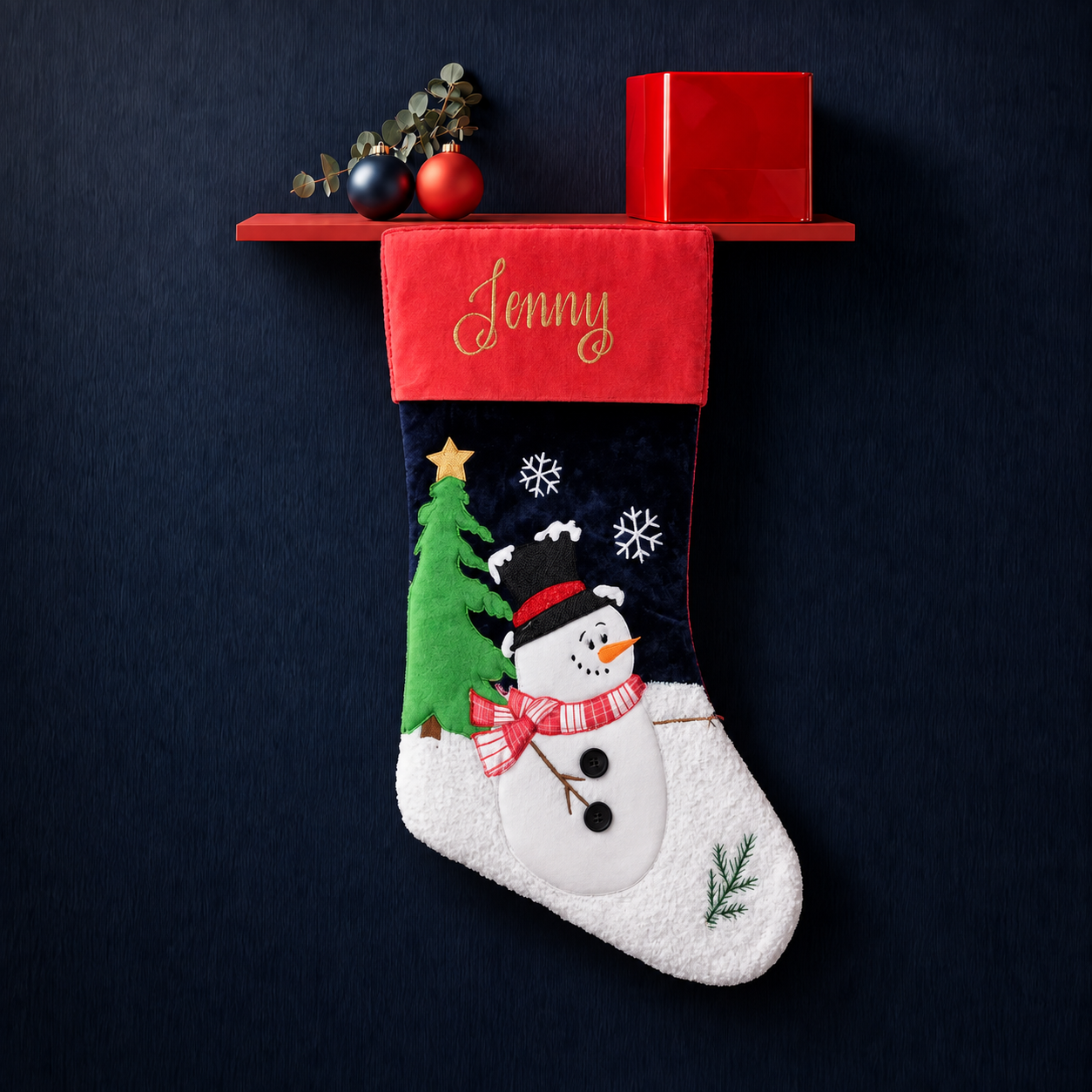 Snowman Stocking