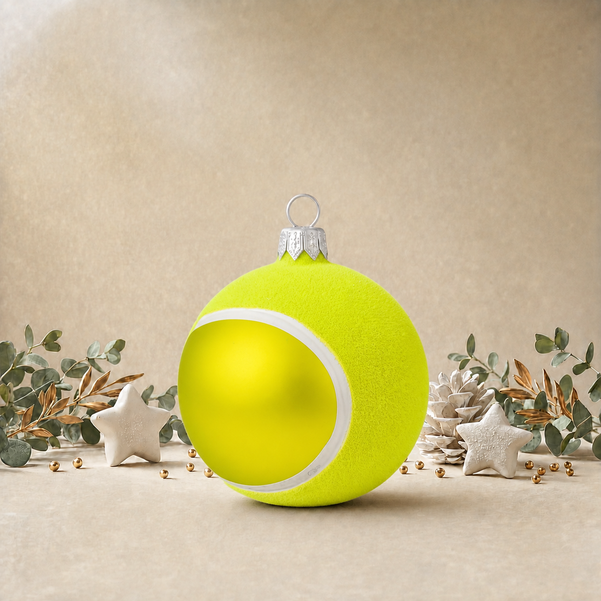 Tennis Bauble back