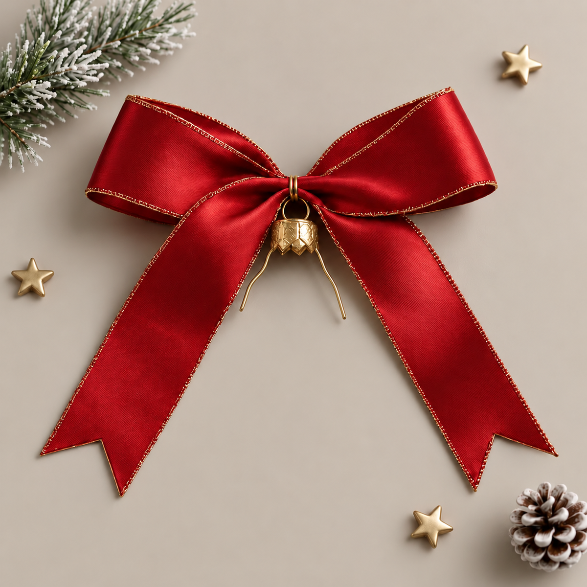 Red Bow for Bauble
